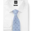 Jacquard-pattern tie in silk Jacquard-pattern tie in silk