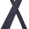 Jacquard-pattern tie in silk