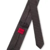 Jacquard-pattern tie in silk