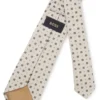 Jacquard-pattern tie in silk