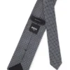 Jacquard-pattern tie in silk Jacquard-pattern tie in silk