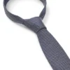 Jacquard-pattern tie in silk