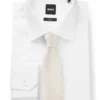 Jacquard-woven tie in silk