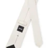 Jacquard-woven tie in silk