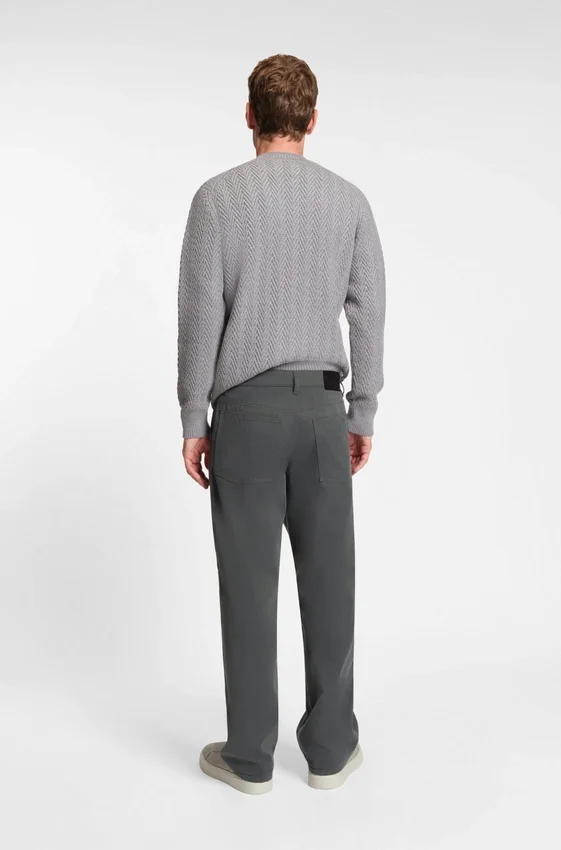 Jeans in melange cotton denim Jeans in melange cotton denim