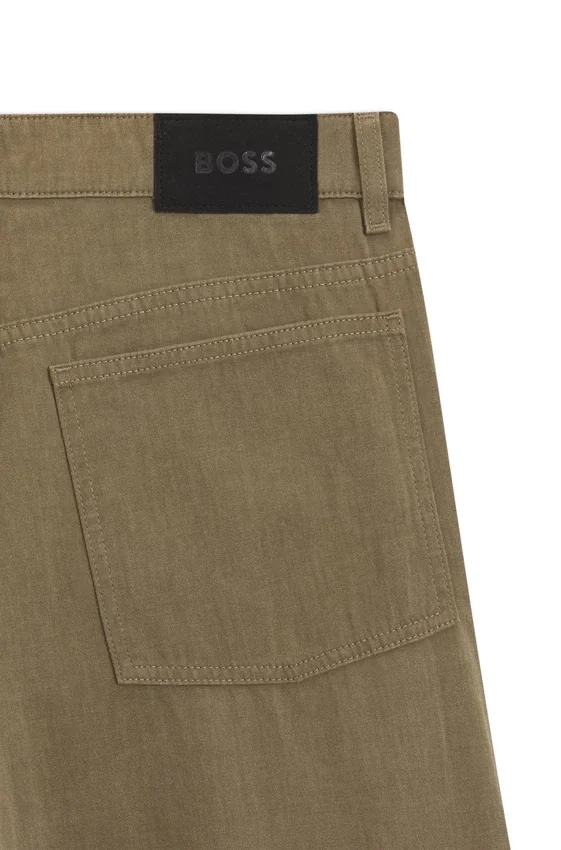 Jeans in melange cotton denim Jeans in melange cotton denim