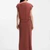 Jersey T-shirt with side twist detail