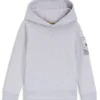 Kids’ appliqué-logo hoodie in a cotton blend