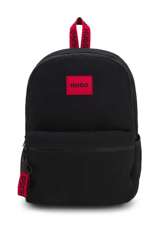Kids’ backpack in water-repellent cotton twill Kids’ backpack in water-repellent cotton twill