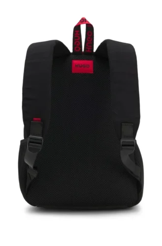 Kids’ backpack in water-repellent cotton twill