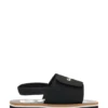 Kids’ backstrap slides with branded riptape upper Kids’ backstrap slides with branded riptape upper