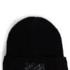 Kids’ beanie hat with logo and faux-fur lining Kids’ beanie hat with logo and faux-fur lining