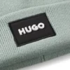Kids’ beanie hat with logo label Kids’ beanie hat with logo label
