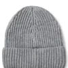 Kids’ beanie hat with rubber logo badge Kids’ beanie hat with rubber logo badge