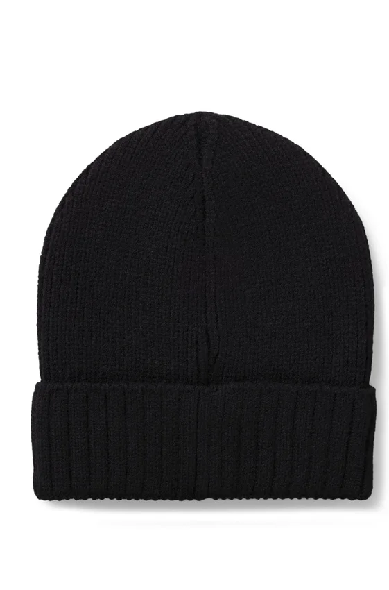 Kids’ beanie hat with rubber-print logo Kids’ beanie hat with rubber-print logo