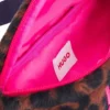 Kids’ belt bag in cheetah-patterned faux fur