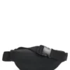 Kids’ belt bag in grained fabric and canvas