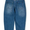 Kids’ blue loose-fit jeans in stretch denim