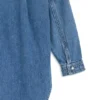 Kids’ blue loose-fit shirt in cotton denim Kids’ blue loose-fit shirt in cotton denim