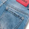 Kids’ blue loose-fit shorts in cotton denim Kids’ blue loose-fit shorts in cotton denim
