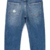 Kids’ blue regular-fit jeans in distressed denim Kids’ blue regular-fit jeans in distressed denim