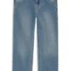 Kids’ blue regular-fit jeans in stretch denim Kids’ blue regular-fit jeans in stretch denim