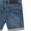 Kids’ blue shorts in stretch denim Kids’ blue shorts in stretch denim