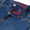 Kids’ blue slim-fit jeans in knitted denim Kids’ blue slim-fit jeans in knitted denim
