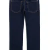 Kids’ blue slim-fit jeans in knitted denim Kids’ blue slim-fit jeans in knitted denim