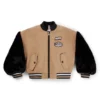 Kids’ bomber jacket with branded patches