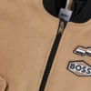 Kids’ bomber jacket with branded patches