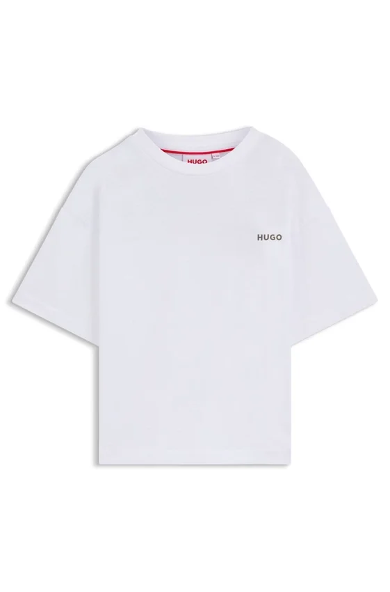 Kids’ boxing-artwork T-shirt in cotton Kids’ boxing-artwork T-shirt in cotton