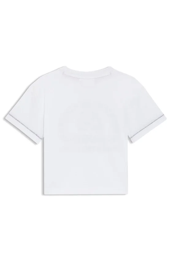 Kids’ boxing-artwork T-shirt in cotton Kids’ boxing-artwork T-shirt in cotton