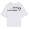 Kids’ boxing-artwork T-shirt in cotton Kids’ boxing-artwork T-shirt in cotton