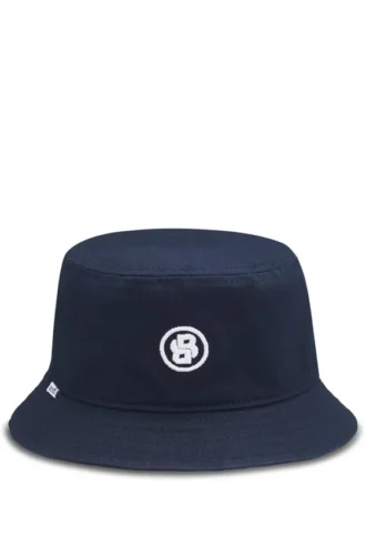 Kids’ bucket hat with Double B monogram