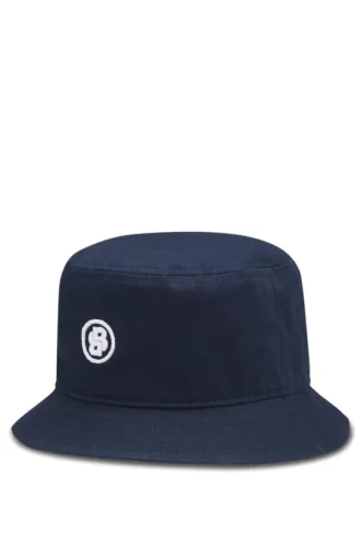Kids’ bucket hat with Double B monogram
