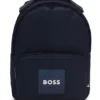 Kids’ canvas backpack with logo print