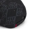 Kids’ canvas cap with stacked logos and branded label Kids’ canvas cap with stacked logos and branded label