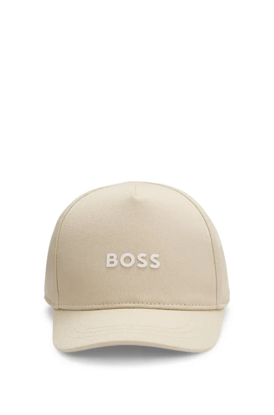 Kids’ cap with contrast logo print Kids’ cap with contrast logo print