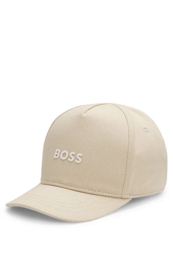 Kids’ cap with contrast logo print Kids’ cap with contrast logo print