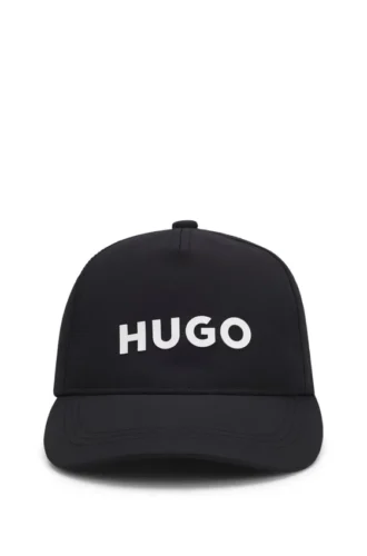 Kids’ cap with rubber logo print