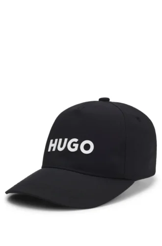Kids’ cap with rubber logo print