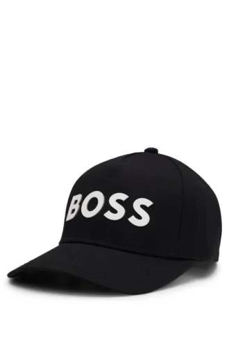 Kids’ cap with rubber-print logo