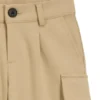 Kids’ cargo shorts in stretch piqué Kids’ cargo shorts in stretch piqué