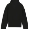 Kids’ chevron-pattern sweater with zip placket