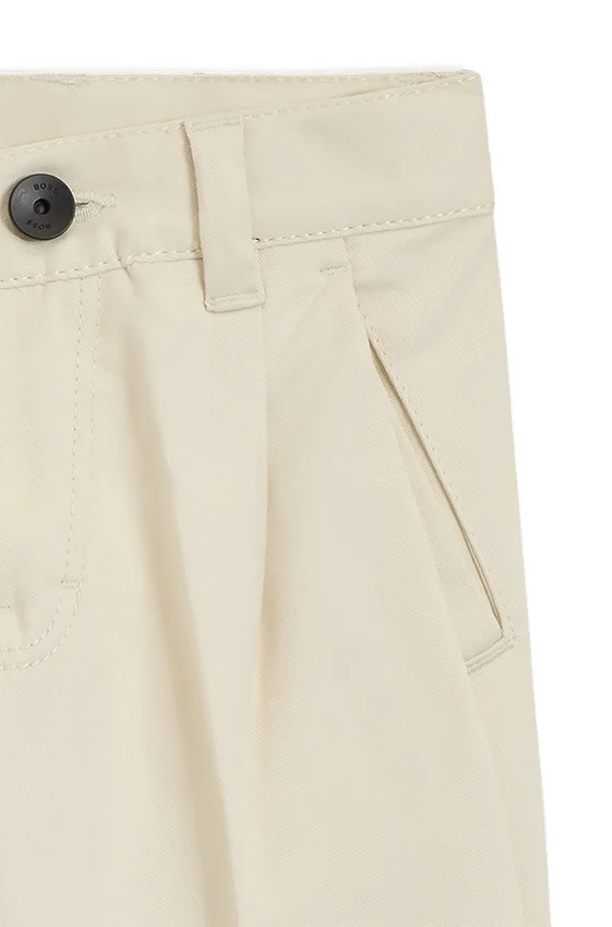 Kids’ chinos in stretch-cotton twill Kids’ chinos in stretch-cotton twill