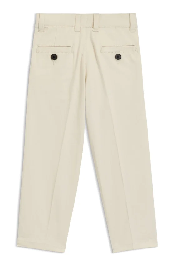 Kids’ chinos in stretch-cotton twill Kids’ chinos in stretch-cotton twill