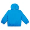 Kids’ color-block windbreaker with appearing monogram print