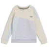 Kids’ colour-blocked sweatshirt in a cotton blend Kids’ colour-blocked sweatshirt in a cotton blend
