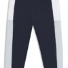 Kids’ colour-blocked tracksuit bottoms in a cotton blend